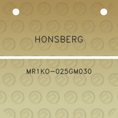 honsberg-mr1ko-025gm030