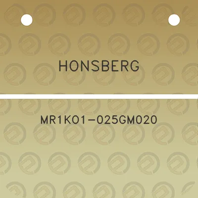 honsberg-mr1ko1-025gm020