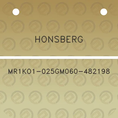 honsberg-mr1ko1-025gm060-482198