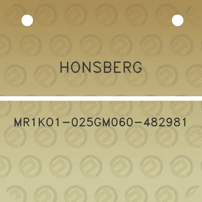 honsberg-mr1ko1-025gm060-482981