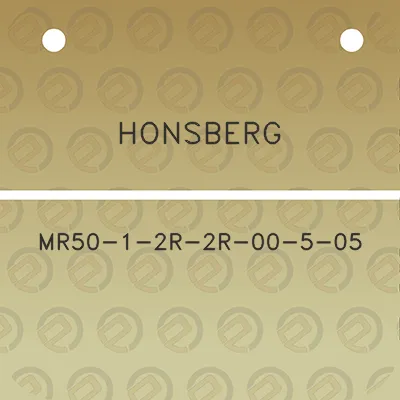 honsberg-mr50-1-2r-2r-00-5-05