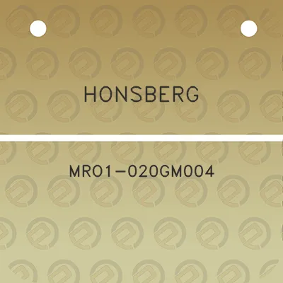 honsberg-mro1-020gm004