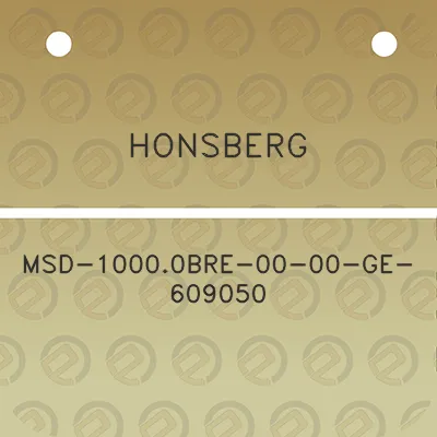 honsberg-msd-10000bre-00-00-ge-609050