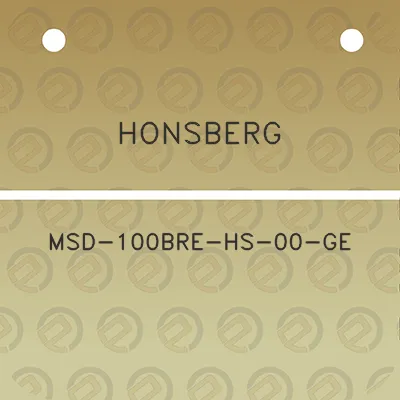 honsberg-msd-100bre-hs-00-ge