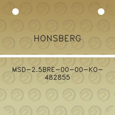 honsberg-msd-25bre-00-00-ko-482855