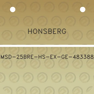 honsberg-msd-25bre-hs-ex-ge-483388