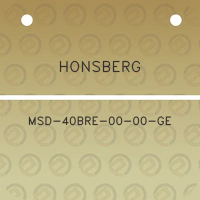 honsberg-msd-40bre-00-00-ge