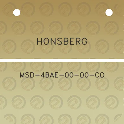 honsberg-msd-4bae-00-00-co