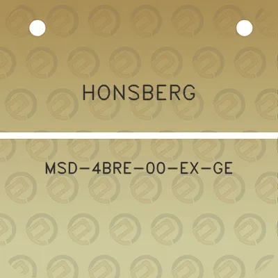 honsberg-msd-4bre-00-ex-ge