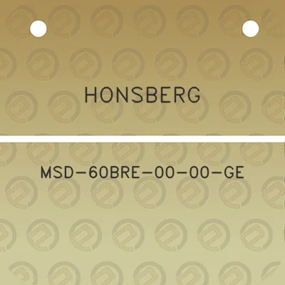 honsberg-msd-60bre-00-00-ge