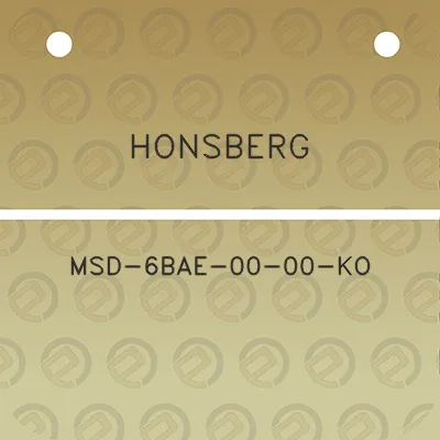 honsberg-msd-6bae-00-00-ko