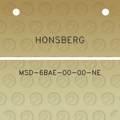 honsberg-msd-6bae-00-00-ne