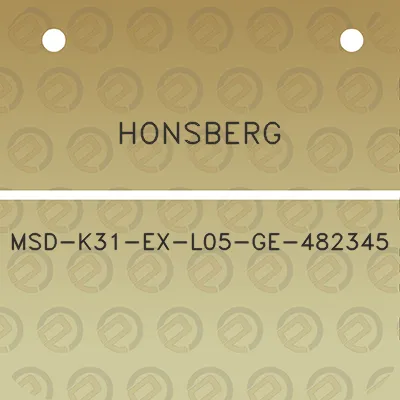 honsberg-msd-k31-ex-l05-ge-482345