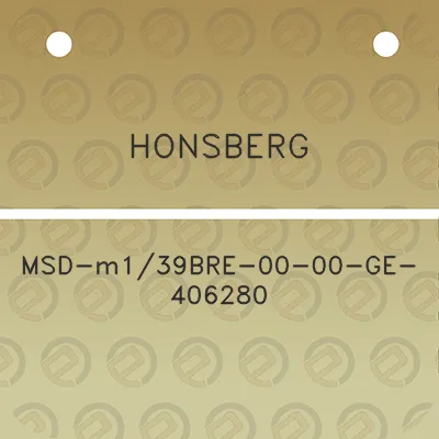 honsberg-msd-m139bre-00-00-ge-406280