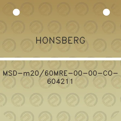 honsberg-msd-m2060mre-00-00-co-604211