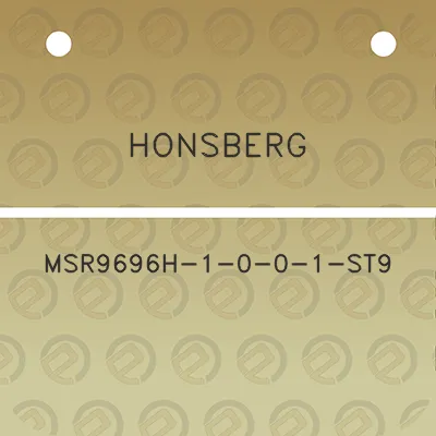 honsberg-msr9696h-1-0-0-1-st9