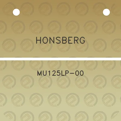 honsberg-mu125lp-00