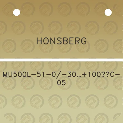 honsberg-mu500l-51-0-30100c-05