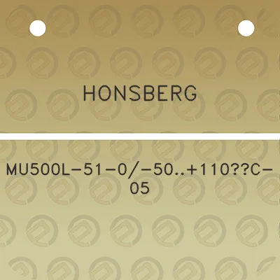 honsberg-mu500l-51-0-50110c-05