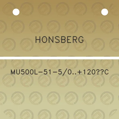 honsberg-mu500l-51-50120c