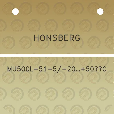 honsberg-mu500l-51-5-2050c