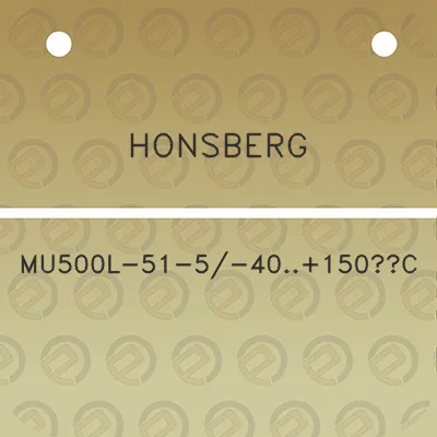 honsberg-mu500l-51-5-40150c