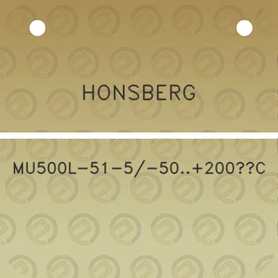 honsberg-mu500l-51-5-50200c