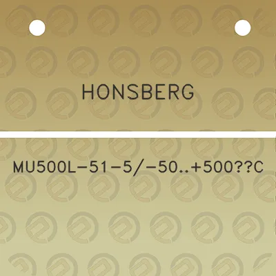 honsberg-mu500l-51-5-50500c