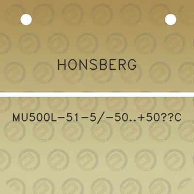 honsberg-mu500l-51-5-5050c