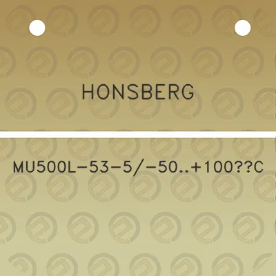 honsberg-mu500l-53-5-50100c