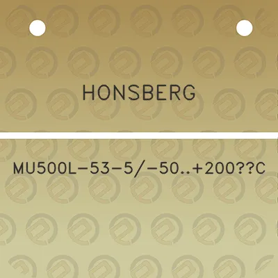 honsberg-mu500l-53-5-50200c