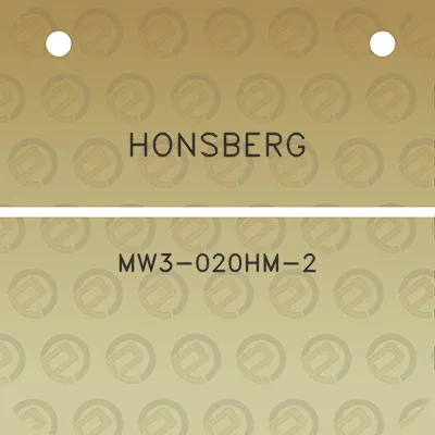 honsberg-mw3-020hm-2