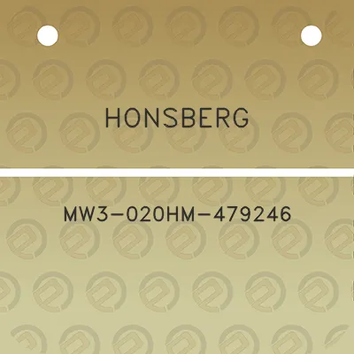 honsberg-mw3-020hm-479246