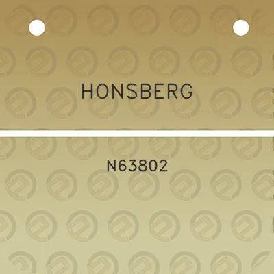 honsberg-n63802