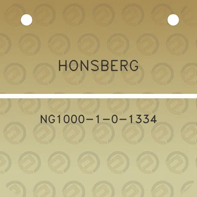 honsberg-ng1000-1-0-1334