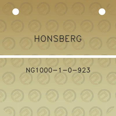 honsberg-ng1000-1-0-923