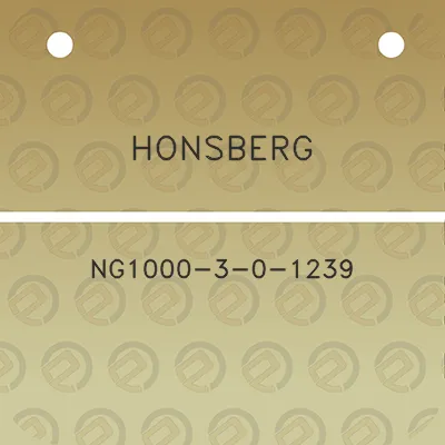 honsberg-ng1000-3-0-1239