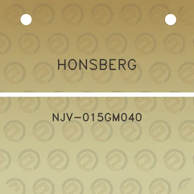 honsberg-njv-015gm040