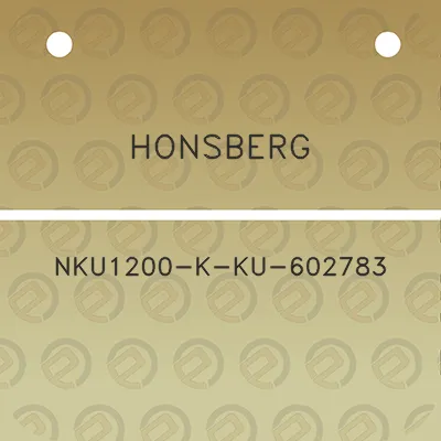 honsberg-nku1200-k-ku-602783