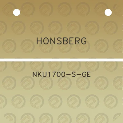 honsberg-nku1700-s-ge