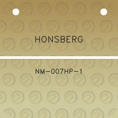 honsberg-nm-007hp-1