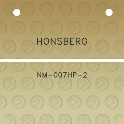 honsberg-nm-007hp-2