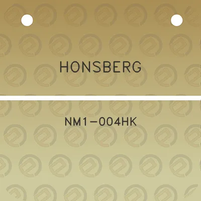 honsberg-nm1-004hk