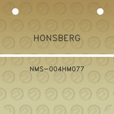 honsberg-nms-004hm077