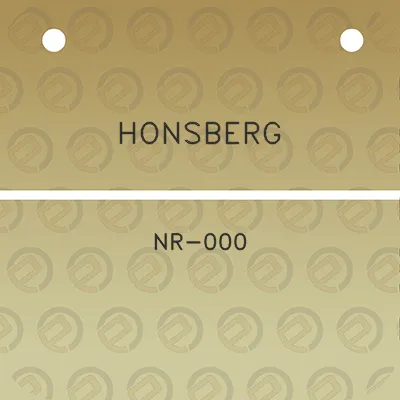 honsberg-nr-000