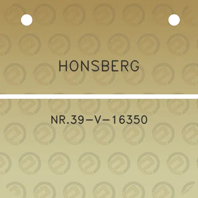 honsberg-nr39-v-16350