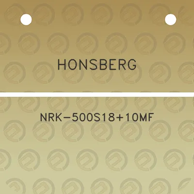 honsberg-nrk-500s1810mf