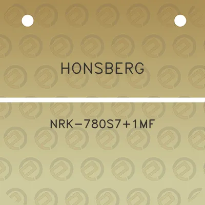 honsberg-nrk-780s71mf