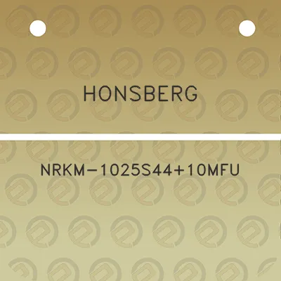 honsberg-nrkm-1025s4410mfu