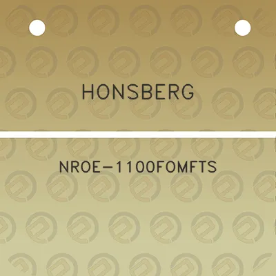 honsberg-nroe-1100fomfts